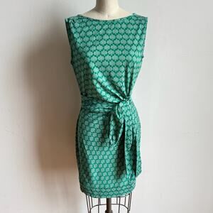 DIANE VON FURSTENBERG Della Green Knee-length Dress